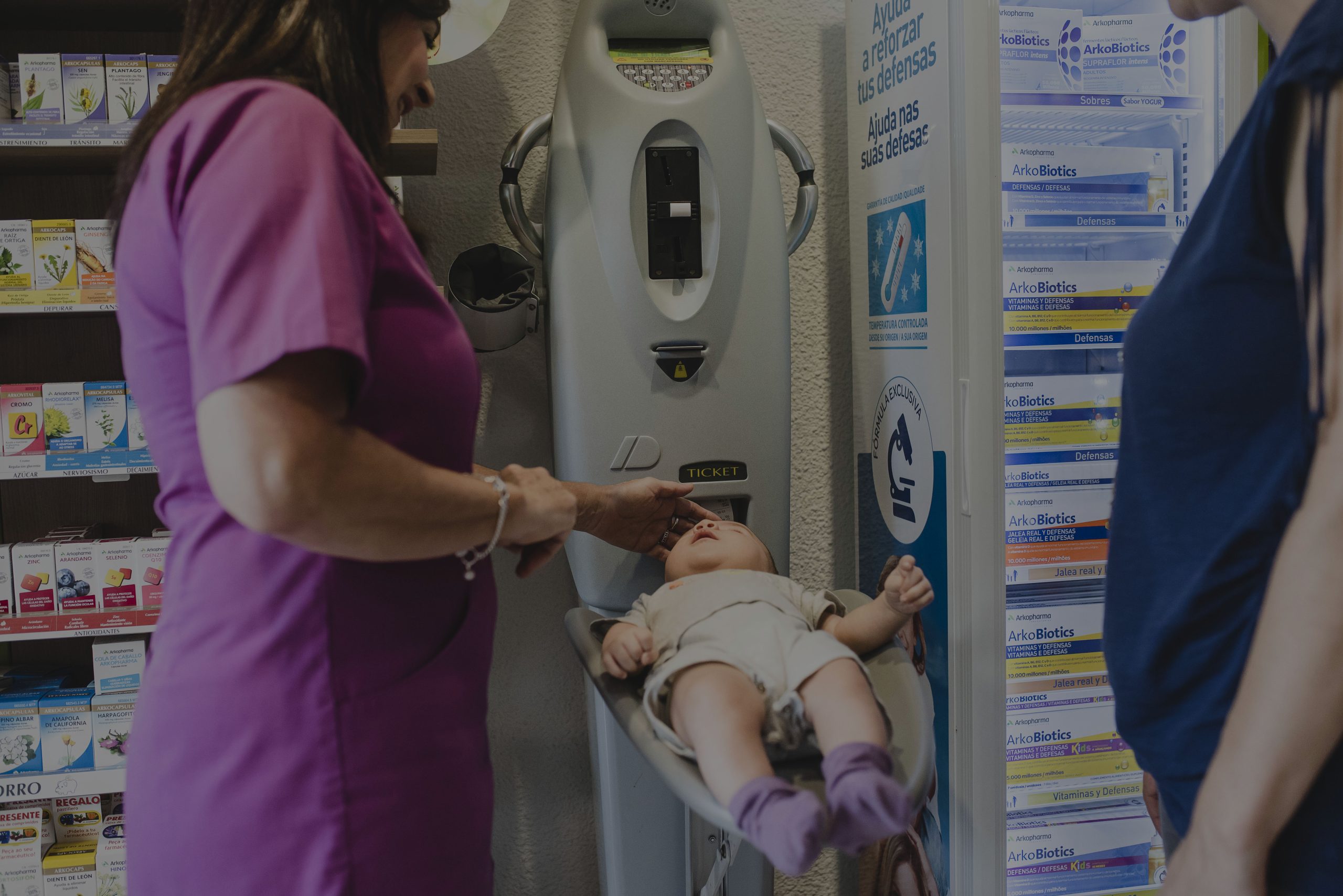 Control de peso para bebés